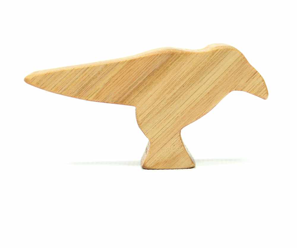 Wood Bird Toy Hawk
